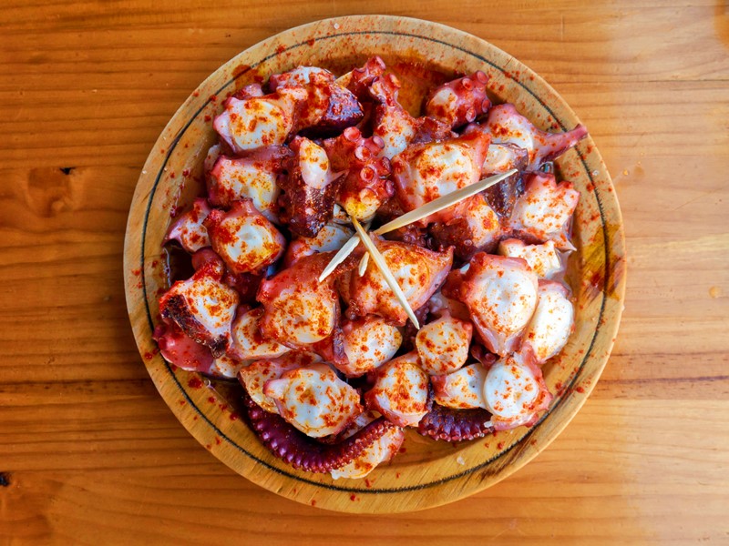 pulpo a feira pulpo gallega galicia